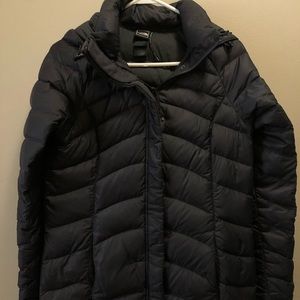 North Face Grey Winter Coat